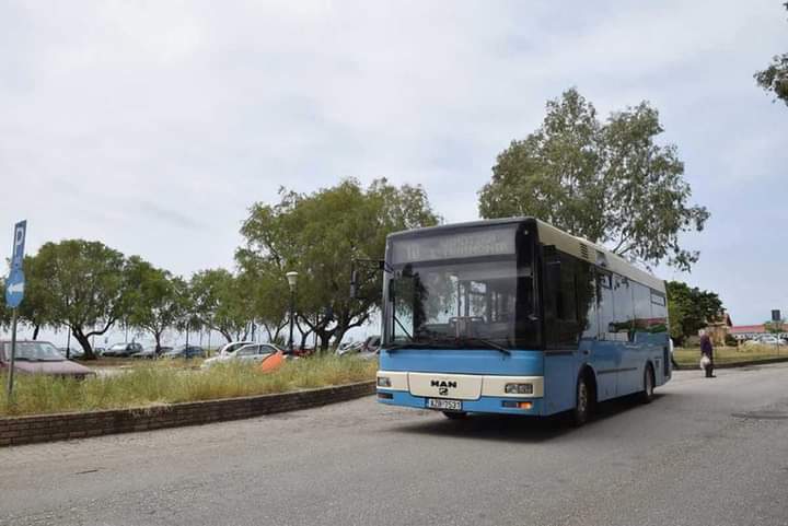  Διακοπή της λεωφορειακής γραμμής του πάρκινγκ της Ακτής Δυμαίων