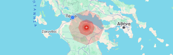 ΠΑΤΡΑ: Σεισμός με το καλημέρα - ΧΑΡΤΗΣ